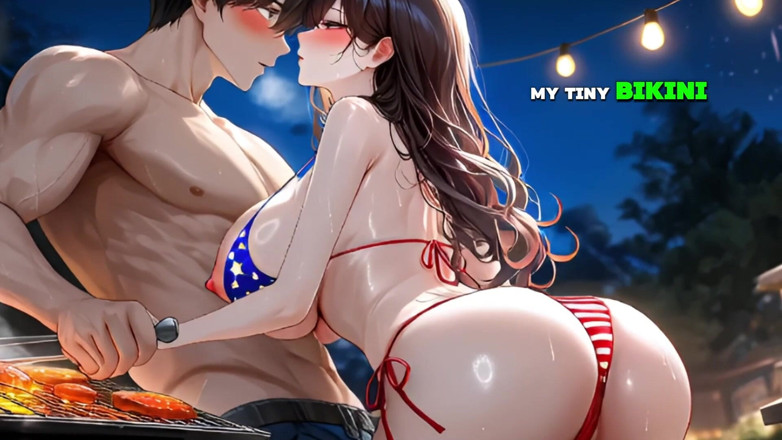 Private touch: Il creampie dei fuochi d'artificio della sorellastra mentre tutti guardano...