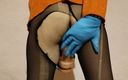 Pervert couple64: Aku lagi asik ngentot memekku pakai dildo ukuran kontol besar...