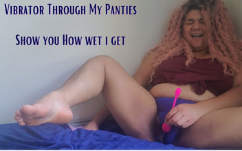 Mika Haze: Vibrator genom mina trosor - Visa dig hur våt du får...