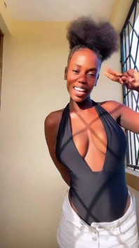 Sexy Natural Kenyan Ebony Babe Short Clip Just for You #03