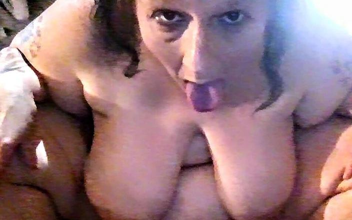 Stepsister gets orgasm after a hardcore sex - creampie doggy style big ass