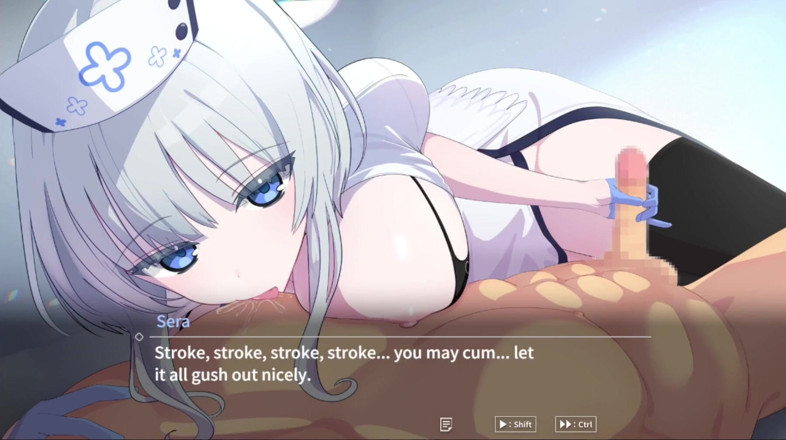 Musougaki: Angelic Clinic Scenes - Edging Treatment