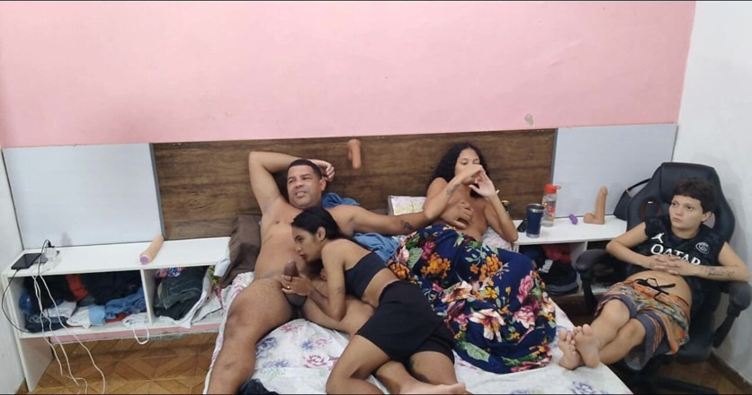 Sapatinha: dengan istri teman saya