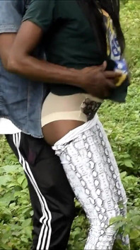 Horny Couple Couldn't Wait to Get Home