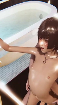 Yaoi Miwa, la femboy follada en la ducha