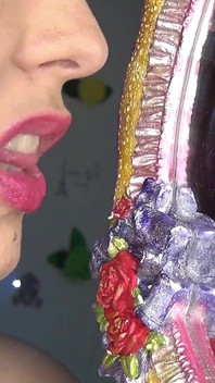 Playing with My Uvula, Tongue and Mouth in Front of a Mirror