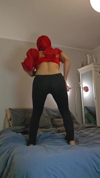 Jumping on My Bed Till My Last Breath Mia Niqab