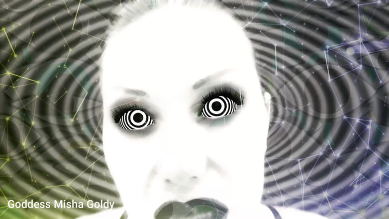 Goddess Misha Goldy: Abandonne-moi ta vie de viril ! Tu n'as plus de bite ! Éjacule...