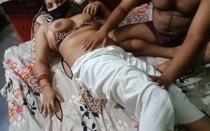 Manjushukla: Indiancă bhabhi frumoasă care se distrează cu soțul ei.