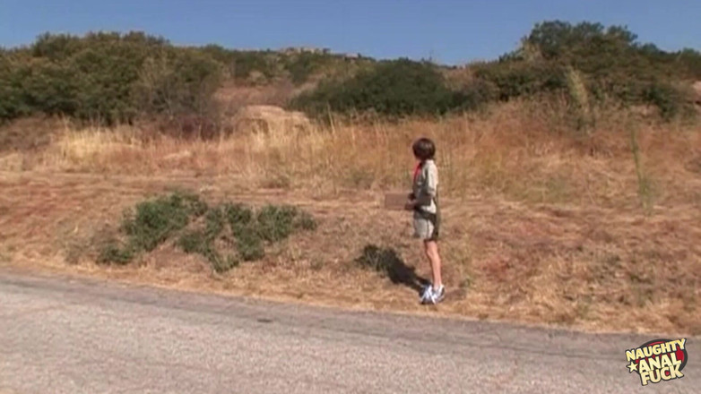 Naughty anal fuck: Girl Scout Seduces Her Last Customer by Letting Him Stretch...