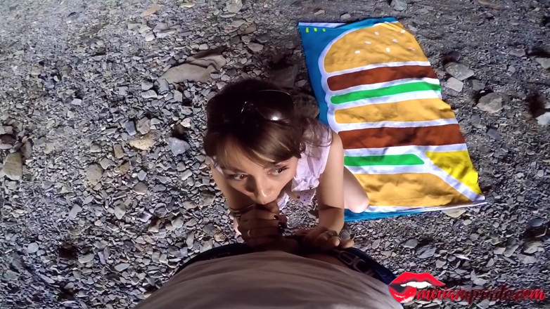 Miriam Prado: Miriam Prado caught fucking in a cave