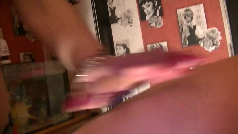 SassyTiff: Monster dildo anal fuck and suck other slave dick