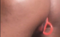 Black mature kinky muscle: Pantat berotot hitam closeup & adegan bermain-main pribadi
