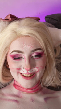 POV: Kitty body paint fick erfahrung