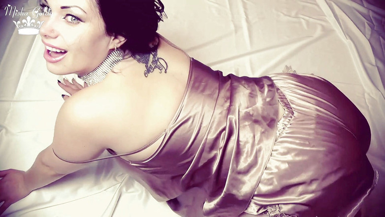 Goddess Misha Goldy: 俺はお前のボスだ、お前のチンコのボスだ。今日は俺のメトロノームが速度を決める!エッジチャレンジ!!