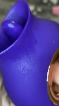 Extreme closeup big clit licking toy orgasm hairy pussy