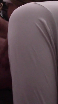MILF with Sunglasses Sucks Cock and Swallows Cum