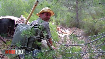 MMM100: Dwie gorące laski hardcore seks analny na świeżym powietrzu