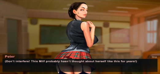 Hentai World: Taffy Tales šťavnaté sperma pro brunetku