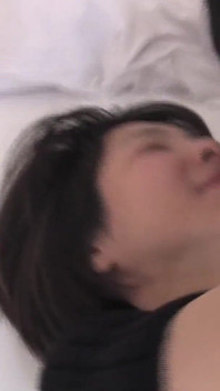 Slutty Asian Scene-3_short-haired Japanese Girl Fucking Two Cocks with an Anal Plug