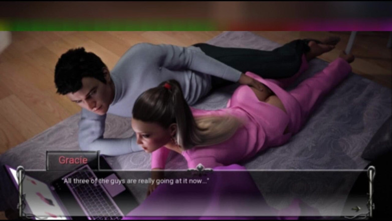 3DXXXTEEN2 Cartoon: Malam film cacat dengan Gracie. Seks kartun porno 3D