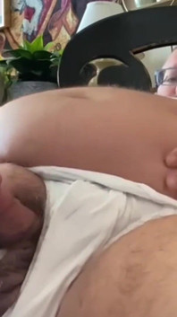 Big Manly Bear Cums All Over Town Shooting His Cum Anywhere He Can