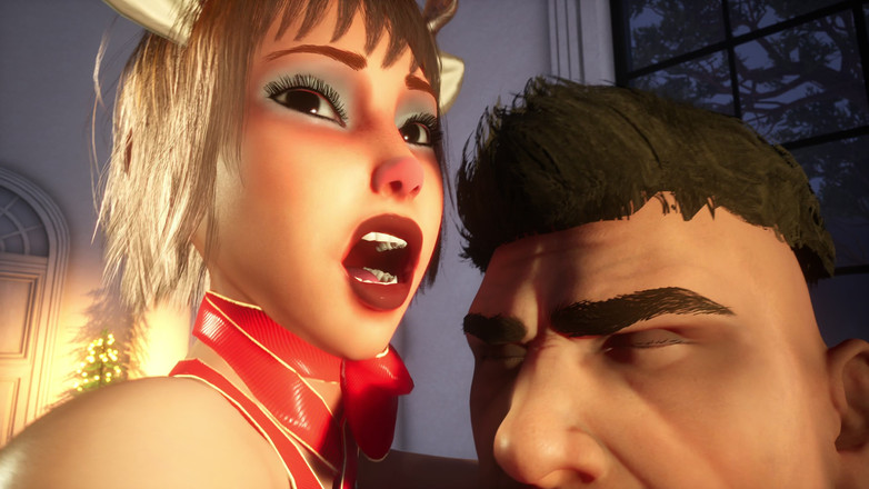 PixelAftDark: Reindeer-spiele - Das Geschenk Von Anal