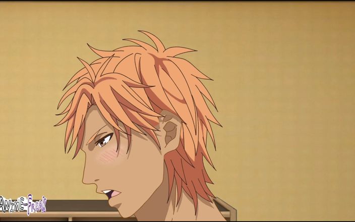 Anime freaks: Mejor amigo en el vestuario y follando el culo