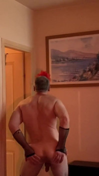 Old Man Masturbating