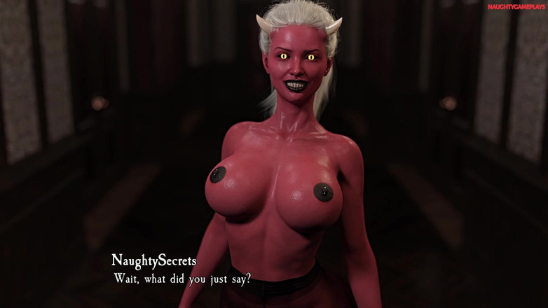 Naughty gameplays: 巨乳痴女との熱い情熱的なスタンディングファック - シャドウ チャプター 08