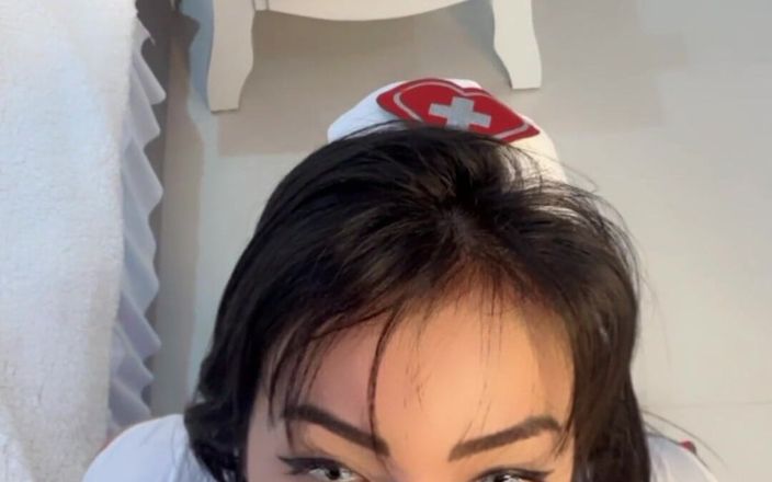 Emanuelly Raquel: Sexy Nurse Blowjob