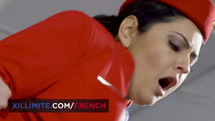 French girls at work: Parní mezipřisazení s palubní posádkou