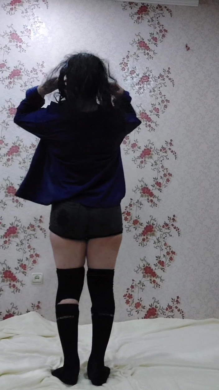 Kitty_Cross: Bubble Butt. Hot Shemale Model Crossdresser Sissy Homemade Amateur Dancer...