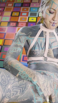 Solo Latex Harness Electro Play - BDSM Kink Session