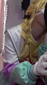 Fluffy Natural G Cup Maria Takes on a Playful Cosplay Foot Tease Challenge.