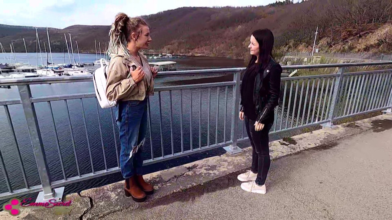Emma Secret: Awesome Outdoor Action! Hot Hiker Seduced!
