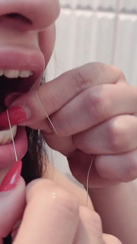 4K Dental Hygienist Routine Mouth Fetish Closeups Naked