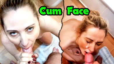 Private touch: Моя розпусна подруга не перестає таємно смоктати мій член, поки вона не проковтне мою сперму у ванній кімнаті