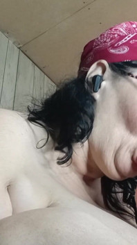Sycking Her Pussy Juices off That Monster Hand