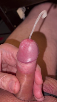 Small Uncut Cock Cums a Lot