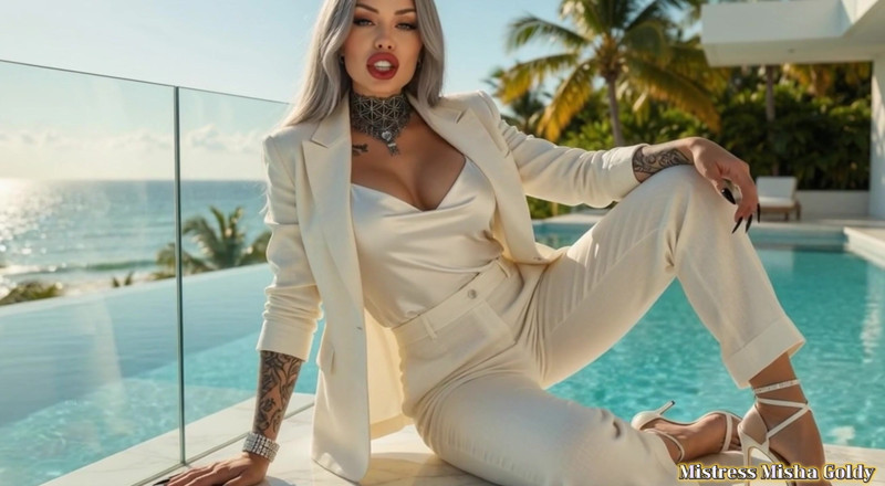 Goddess Misha Goldy: Ty jesteś niewolnikiem, żebym mógł mieć wszystko