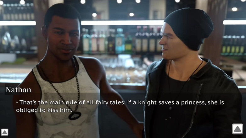 Nerom life: Die stiefmutter gab ihrem stiefsohn einen sanften kuss auf die...