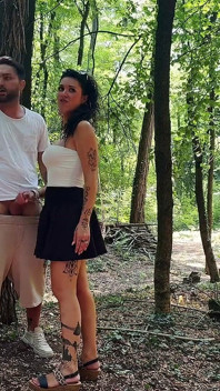 ¡le Quito La Virginidad a Un Chico Empollón Que Prometió Ayudarme En El Bosque!
