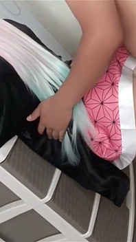 1049 Accidental Penetration of a Big-bootied Japanese Woman Before Breakfast