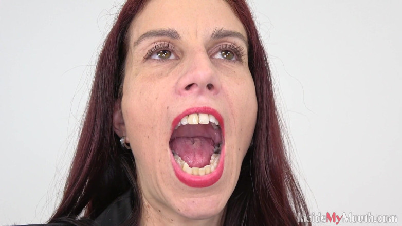 Inside My Mouth: Mouth fetish clip with ali bordeaux fullhd - Inside my mouth