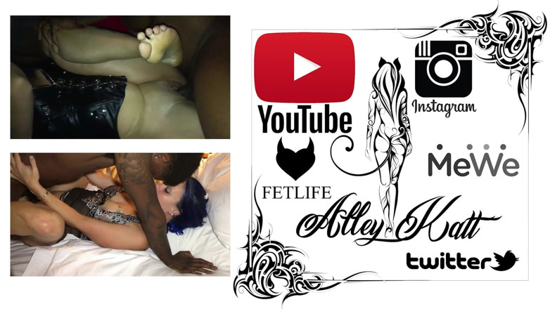 AlleyKatt: AlleyKatt cums, squirts w BBC creampie 2