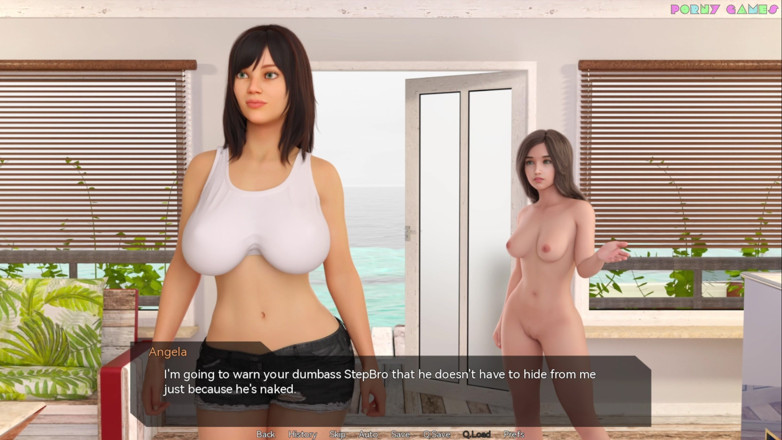 Porny Games: Honeymoon Island por Tk8000 - moendo essa buceta rabuda no meu...