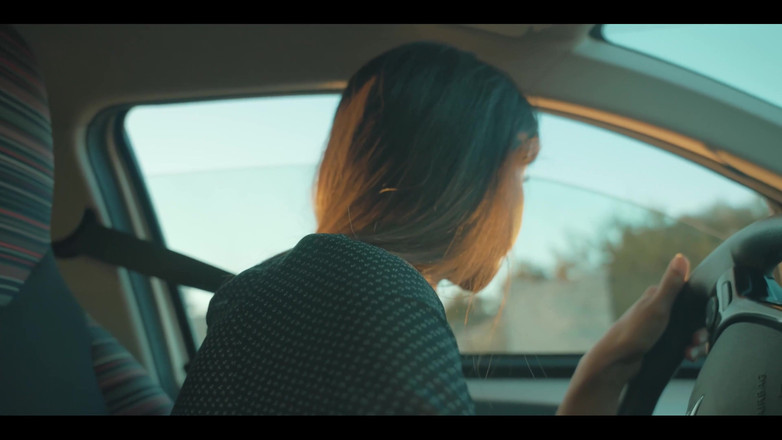 DaringKiara: Řídím auto po venkovské silnici