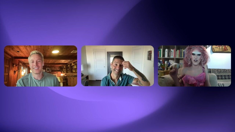 Himeros Backstage: Peacocking &amp; Gagged and Guilt Free - Himeros Backstage