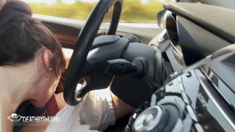 Pamsnusnu: Мінет в машині за кермом!